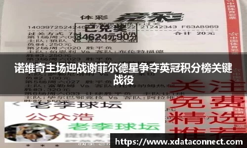 诺维奇主场迎战谢菲尔德星争夺英冠积分榜关键战役